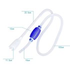 Fish Tank Filter Aquarium Gravel Cleaner Manual Pump Hose Siphon Water Changer