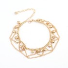 Women Bell Anklet Ankle Bracelet Chain Gold  Foot Summer Beach Cute Girl Jewelry