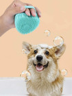 1pc Pet Wash Brush Shampoo Massager Shower Soft Silicone For Cat   Dog New