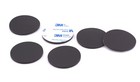2  Diameter X 1 8  Silicone Rubber Pads For Equipment Bases   Racks 3m Backing