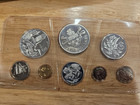 Cayman Islands - 1972 Proof Set - 8 Coins Km  ps1  2 7731 Troy Oz Silver In Omp