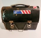 Vtg The American Thermos Bottle Co  Norwich ct  Metal Lunch Box   Thermos