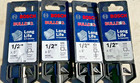 4pc Bosch Bulldog Hc2081 1 2 X 6 Sds Plus Concrete Rotary Hammer Drill Bits