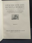 History Of German Arts And Crafts Reference Book 1935