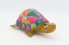Cute Turtle Alebrije Handmade Oaxaca Mexican Animal Wood Carving Home Decor Gift