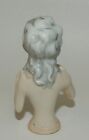 Antique German Porcelain Nude Half Doll With Arms Up Pin Cushion