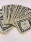 1957 One Dollar   1  Star Note     Silver Certificate Star Bill     Xf Xf  