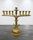 New Classic Masterpiece  9 Branch Jewish Hanukkah   Gift On Chanukah Hanukah