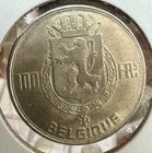 Belgium 1954 Silver 100 Francs Belgique Unc