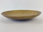 Vintage Chinese Solid Brass Dragon Bowl Hand Engraved Patina Asian Decor