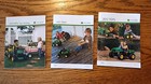 3 Rare 2010 2011 2012 John Deere Pocket Ertl Toy Book Farm Tractor Machinery 