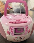 Tested Working Hello Kitty 2014    Am fm Stereo Cd Cassette Recorder