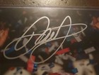 Dale Earnhardt Jr National Guard Win Autographed 8x10 Photo With Dale Holo