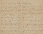 1898 Letter From Edinburg  In To Rising Sun  In