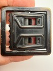 U s Military Open Face Trouser Belt Buckle Black Oxidized Yellow Brass