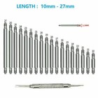 360pcs Watchmaker Watch Band Spring Bars Strap Link Pins Steel Repair Remove Kit