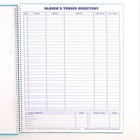 Glover s Tennis Short Form Scorebook  30 Matches