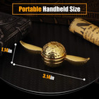 Golden Sphere Fidget Spinner Toy For Kids Adults  Cool Ball Magic Orb Finger Han