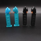 Lot Of 4 Batman Pez Dispensers Short Ears Slovenia Yugoslavia 2 Blue 2 Black