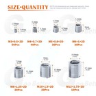 200pcs Helicoil Thread Repair Insert Stainless Steel Kit M3 M4 M5 M6 M8 M10 M12