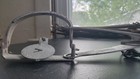 Oneida Community Vintage Metal Animal Trap With Chain  7 Inch Length