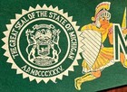 Vintage 1960s Michigan State University Spartans Football Pennant  Wow