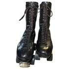 Vintage Betty Lytle Styled By Hyde Roller Skates Black Extra Tall Size Us 10 5