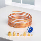 Oil Pressure Line Gauge Kit 1 8 Diameter Set Of Copper Tube And Threaded Parts