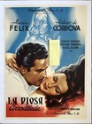 La Diosa Arrodillada Maria Felix Arturo De Cordova Mexican Movie Poster 1947 Lb