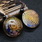 Orgone Pendant Crystal Chakra Healing Orgonite Emf Protection Reiki Necklace