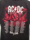 2009 Black Ac Dc Rock N Roll Train Tour T Shirt Large 100  Cotton