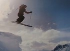 Print Of Skiing Action Scene Picture Gorgeous Professionally Framed Huge-p u Il 