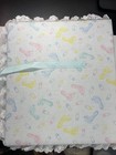 Vintage Fabric Baby Children   s Photo Album scrapbook