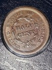 1851 Braided Half Cent  Ms  Bu  Bn  Choice Bu  High Ms Rating