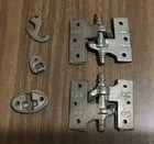 Cast Iron Acme Shutter Hinge  1 Set Of 4 Hinges 2 Lefts  2 Rights   2 5  X 3 