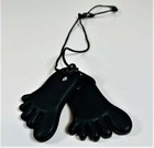 Lil Jumbl Baby Teething Pendant Silicone Chew Teether Toy Necklace Black