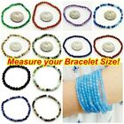 4mm Handmade Round Beaded Bracelet Stretch Healing Pristine Natural Gemstone Kid