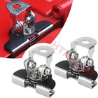 2x A-pillar Hood Mounting Brackets For Cree Led Pods Cube Work Light Bar Offroad