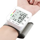 Mmizoo Wrist Blood Pressure Monitor Bp Machine With Case White