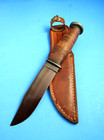 Wwii Ww2 Mark 1 Ka Bar Usn Blued Blade Fighting Knife In Exc Unused Condition
