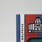 2020 Panini Plates   Patches  cc-16 Dan Marino Canton Cloth Patch Blue  50 Hof