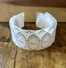 Set Of 20 Authentic Dior Logo Stickers seals Vintage Mirror Style