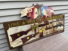 1960s Winchester Model 94 Lone Star Commemorative Dealer Sign 40x22   