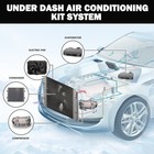 Universal 12v Under Dash Ac Kit 10000 Btu Heating Cooling For Car Van Rv Truck