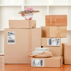 Koala 1100 Shipping Labels 8 5 X 5 5 Half Sheets Blank Self Adhesive 2 Per Sheet