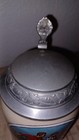 Hipp Hipp Hurra German Beer Stein Soccer Antique 1 2 Liter Lidded