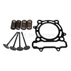 New Cylinder Intake Exhaust Gasket Valve Kit For Kawasaki Kx250f 2004-2007