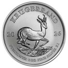 Lot Of 5 - 2026 South Africa Silver Krugerrand 1 Oz Brilliant Uncirculated