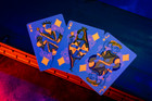 Bicycle Neon Edition Playing Cards Orange Uv_glow Deck   By  Card-addiction com