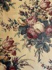 Beautiful 1930s French Printed Cotton Floral Fabric 1760